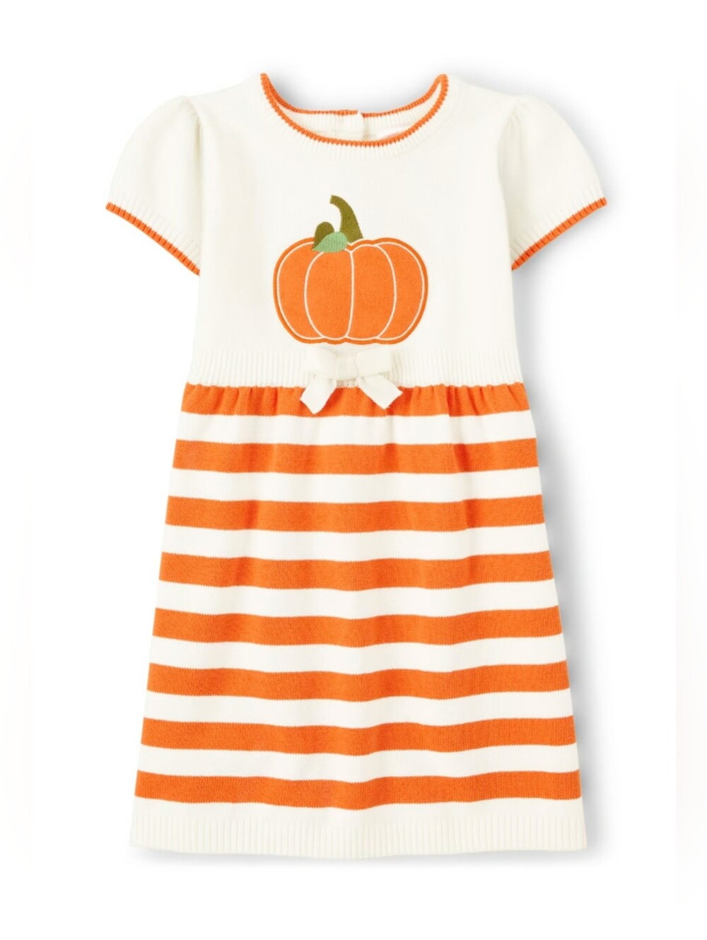 Gymboree "Perfect Pumpkin" intarsia pumpkin dress